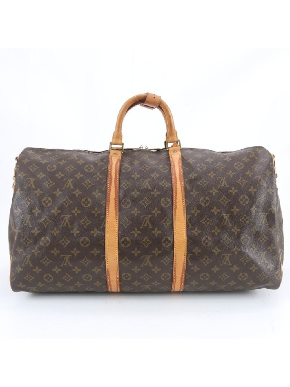 Louis Vuitton Monogram Keepall Bandouliere 55 2-Way Boston Bag Crossbody - Picture 3 of 10